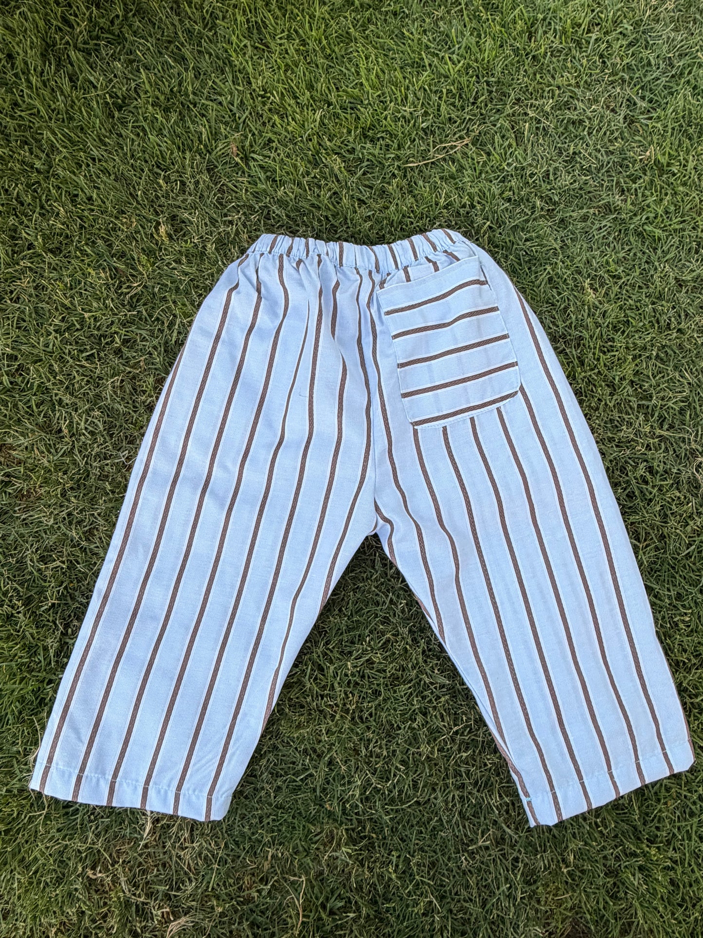 Mist Striped Pants