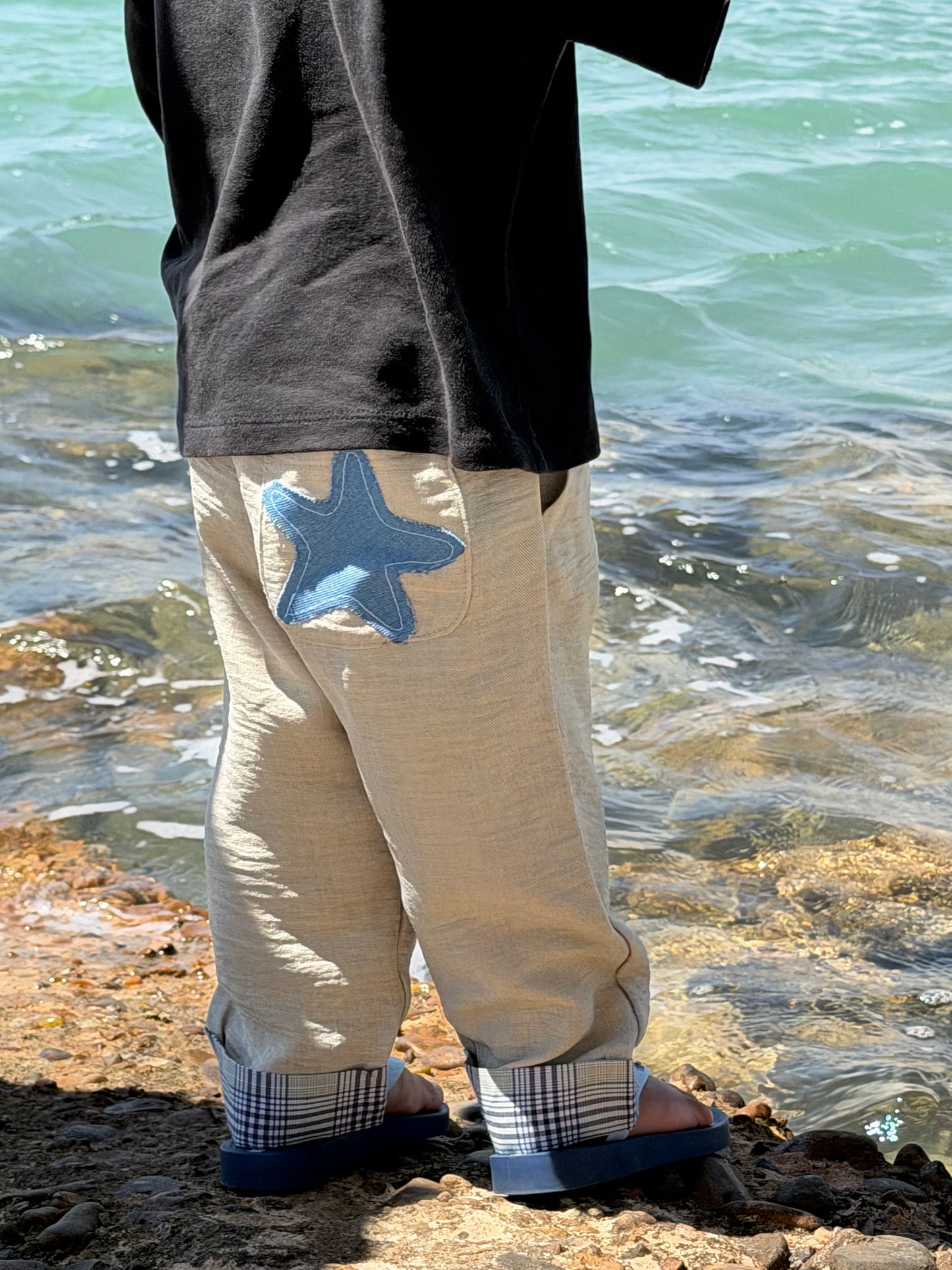Pebble Patch Pants