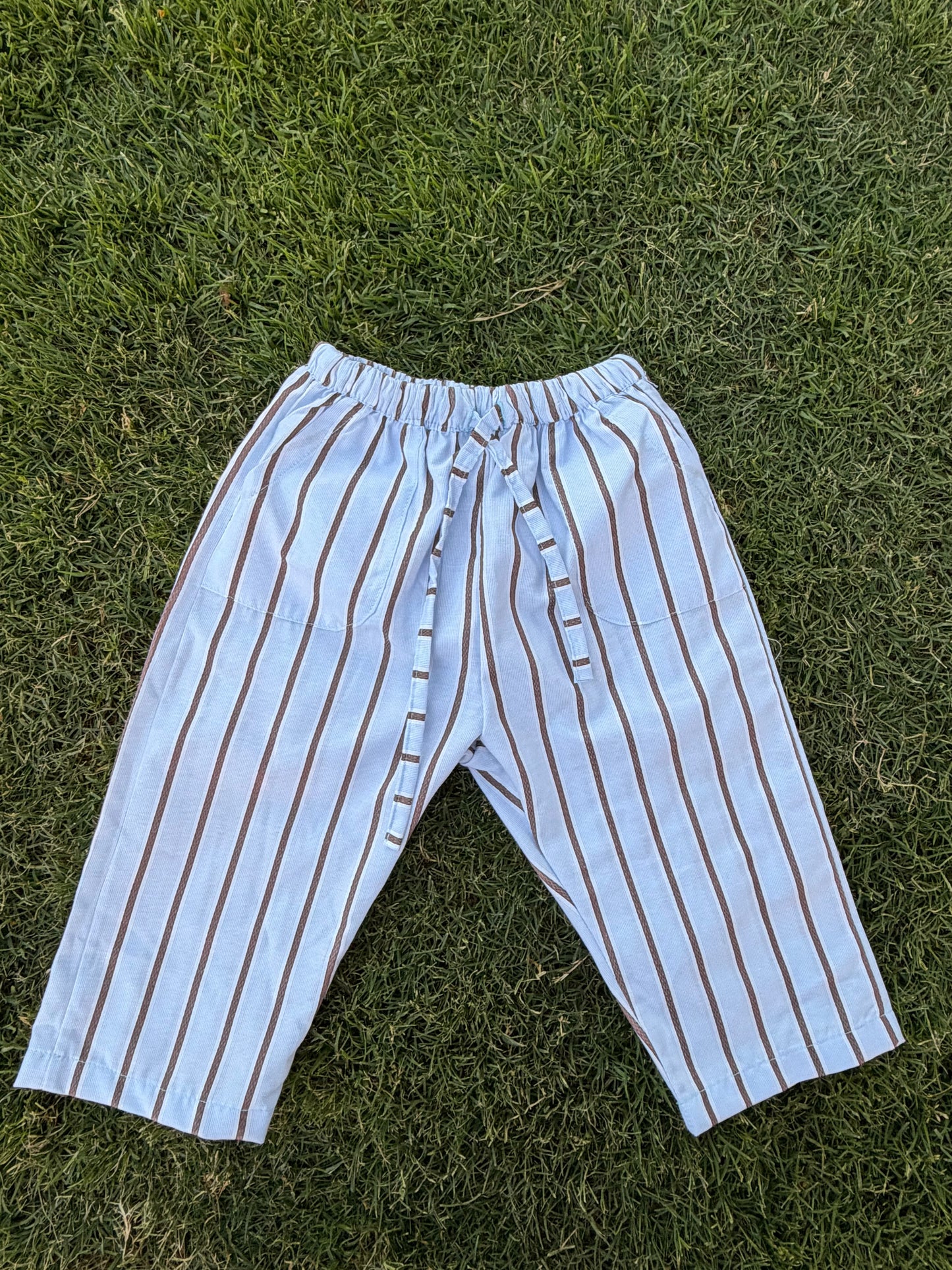 Mist Striped Pants