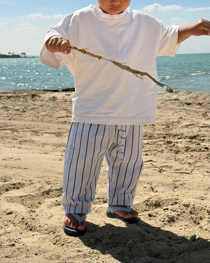 Mist Striped Pants